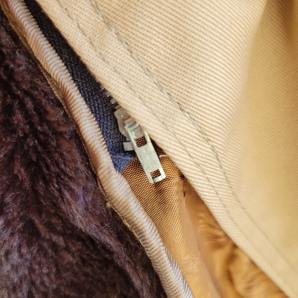 Mr. Chips vintage men's classic trench coat with Removable fur lining - Picture 14 of 14